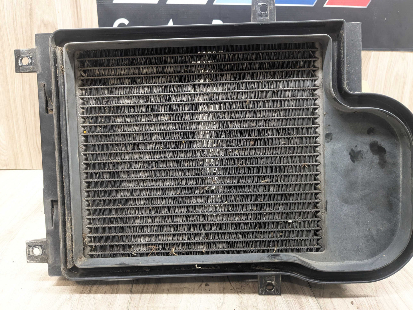 10-14 OEM BMW E70 E71 X5M X6M S63 Left Driver Radiator Auxiliary Water Coolant