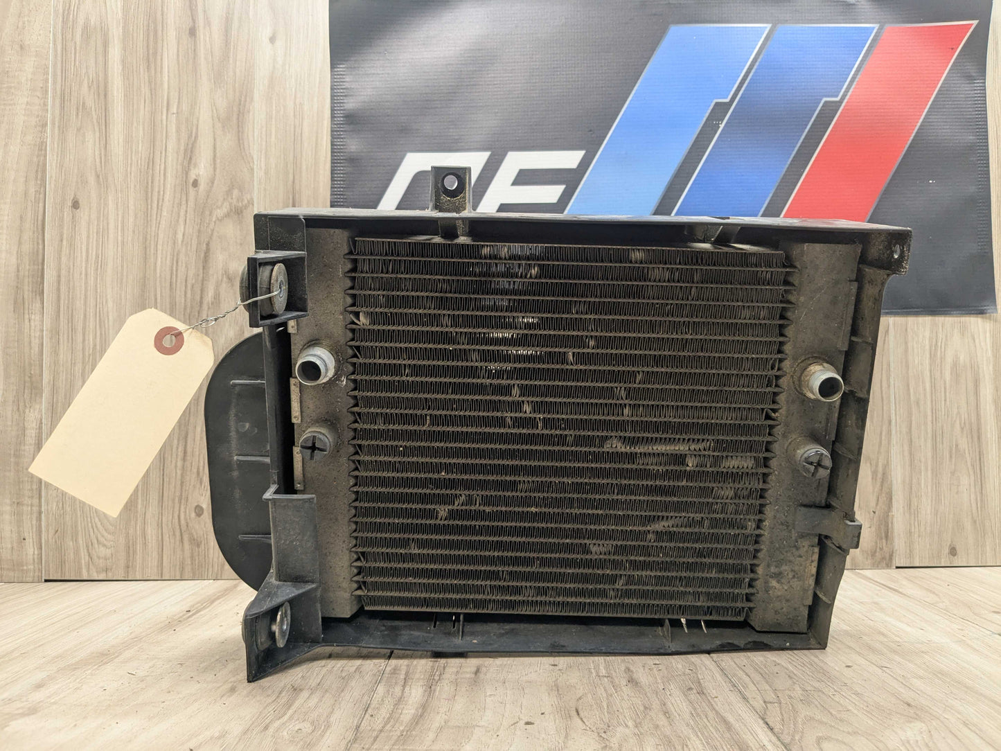 10-14 OEM BMW E70 E71 X5M X6M S63 Left Driver Radiator Auxiliary Water Coolant