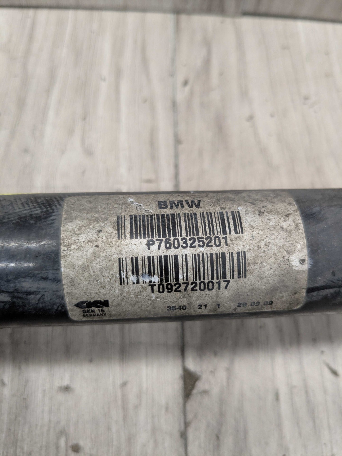 10-14 OEM BMW E70 E71 X5M X6M REAR Left or Right Side Output Half Shaft CV Axle