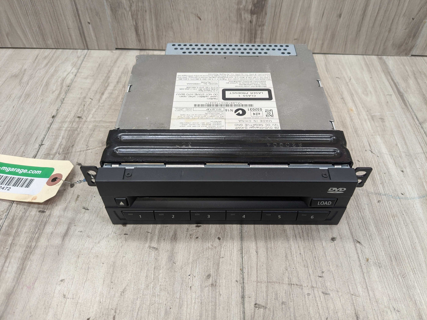 OEM BMW E70 E71 X5 X6 X5M X6M Entertainment System DVD Changer Player Drive