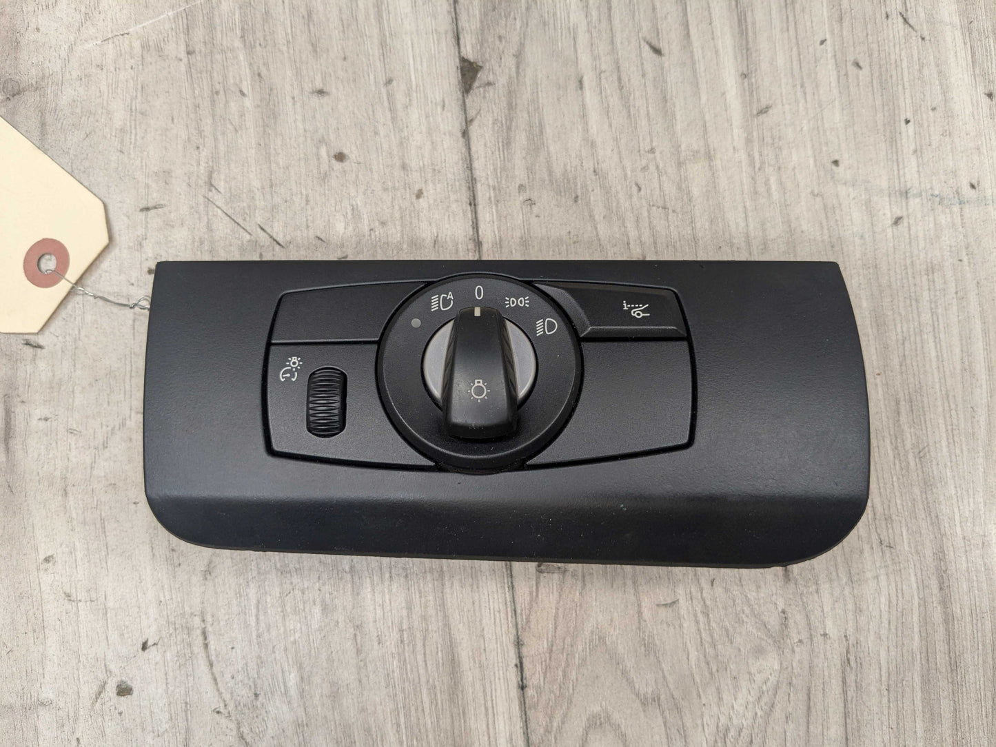 07-14 OEM BMW E70 E71 X5M X6M Headlight Switch Control Panel Light Module BLACK