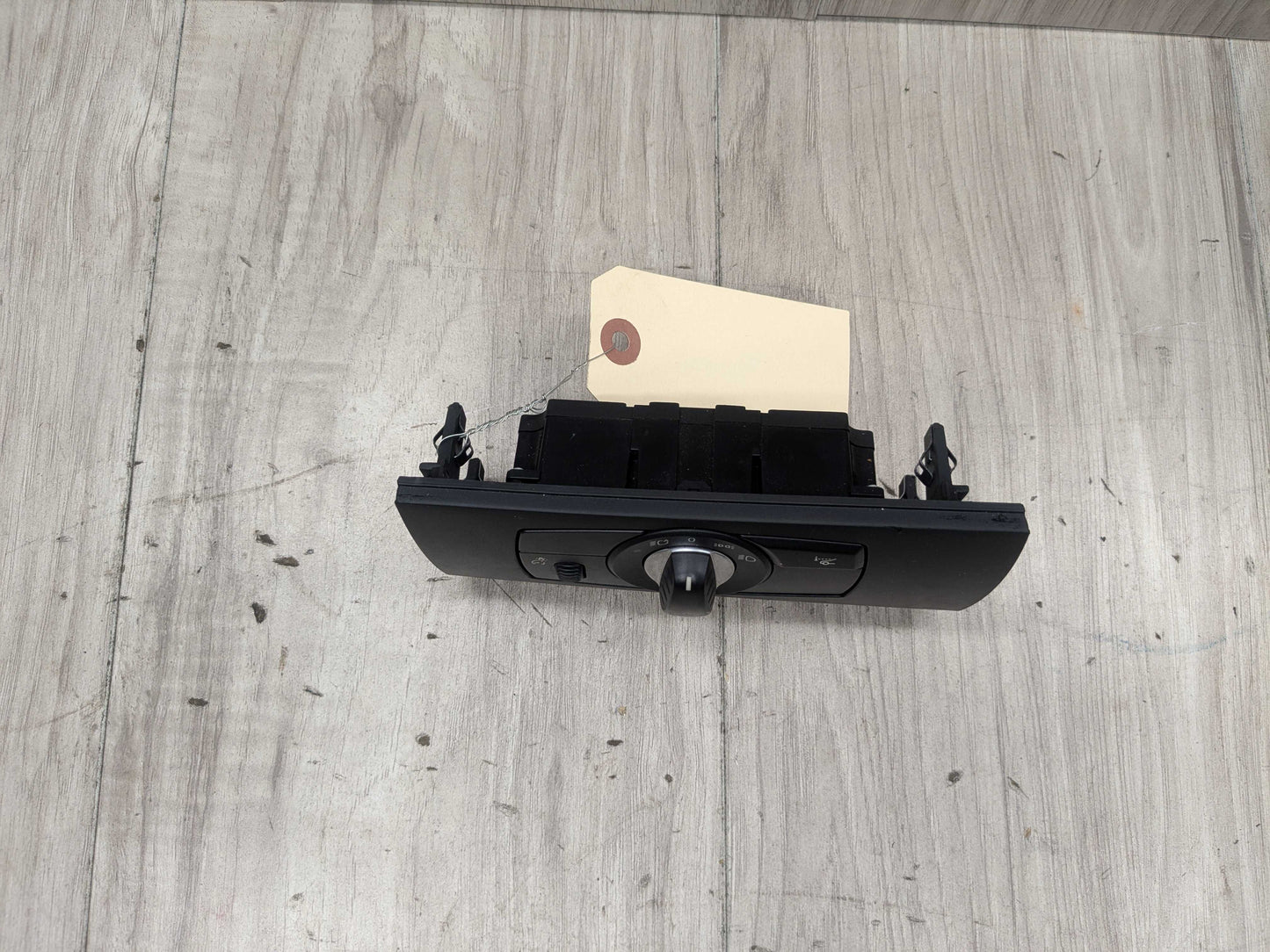 07-14 OEM BMW E70 E71 X5M X6M Headlight Switch Control Panel Light Module BLACK