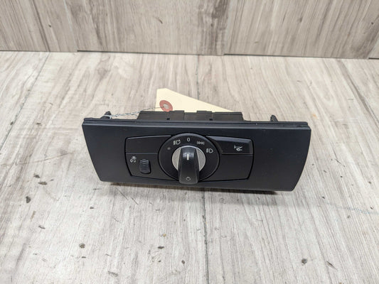 07-14 OEM BMW E70 E71 X5M X6M Headlight Switch Control Panel Light Module BLACK