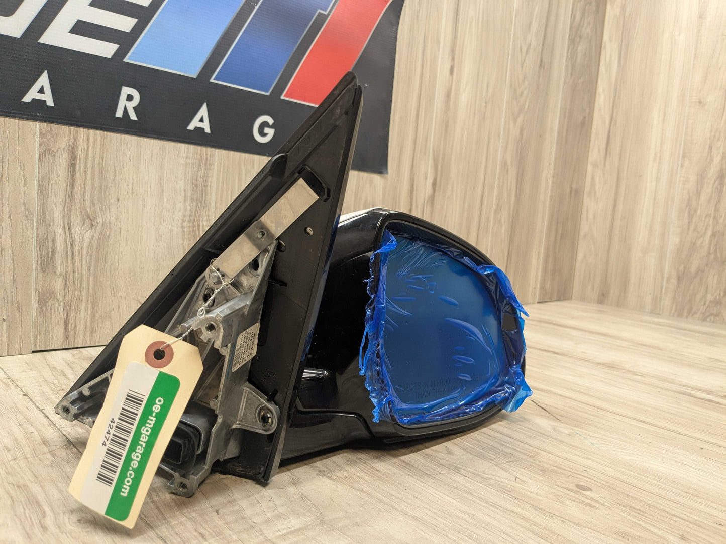 18-24 OEM BMW G01 X3 Right Passenger Side Mirror Heated Memory Auto Dip SHADOW