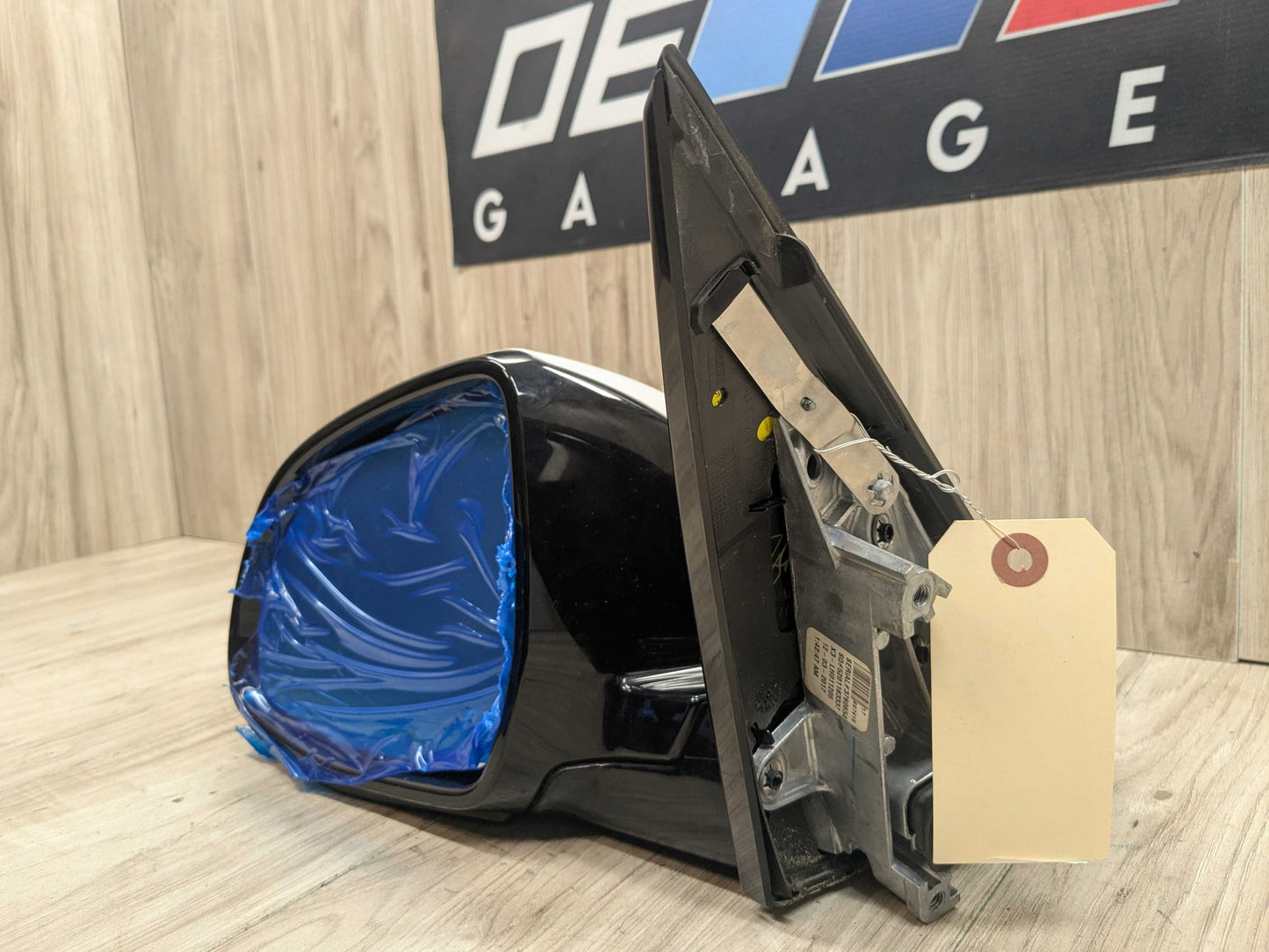 18-24 OEM BMW G01 X3 Left Driver Side Mirror Heated Memory Auto Dip SHADOW GLOSS