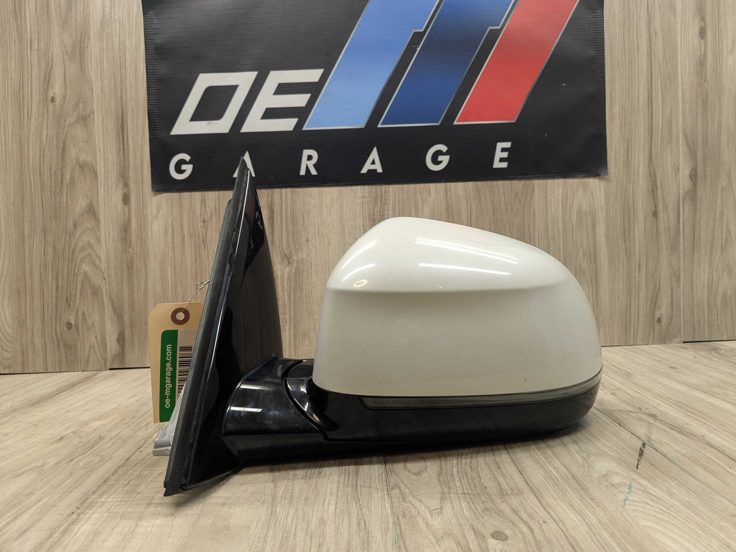 18-24 OEM BMW G01 X3 Left Driver Side Mirror Heated Memory Auto Dip SHADOW GLOSS