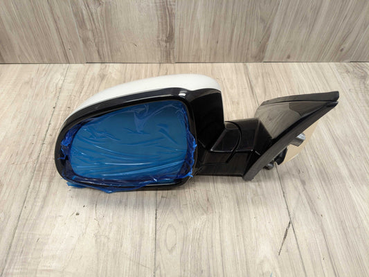 18-24 OEM BMW G01 X3 Left Driver Side Mirror Heated Memory Auto Dip SHADOW GLOSS