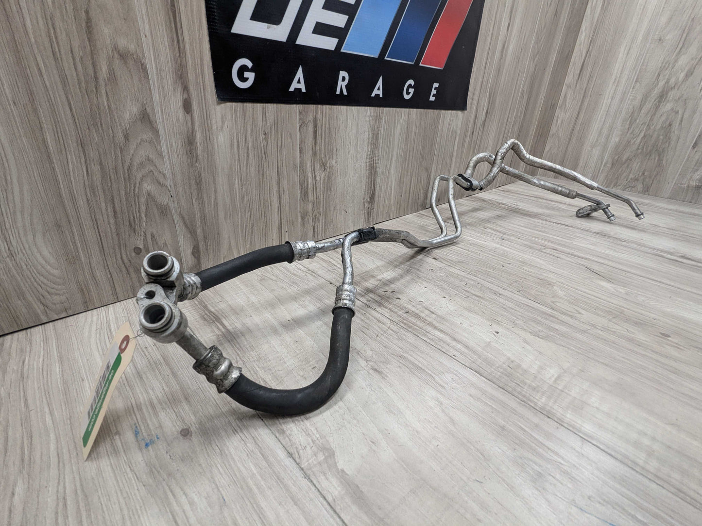 10-14 OEM BMW E70 E71 X5M X6M Engine S63 Transmission Oil Cooler Hose Pipe Lines