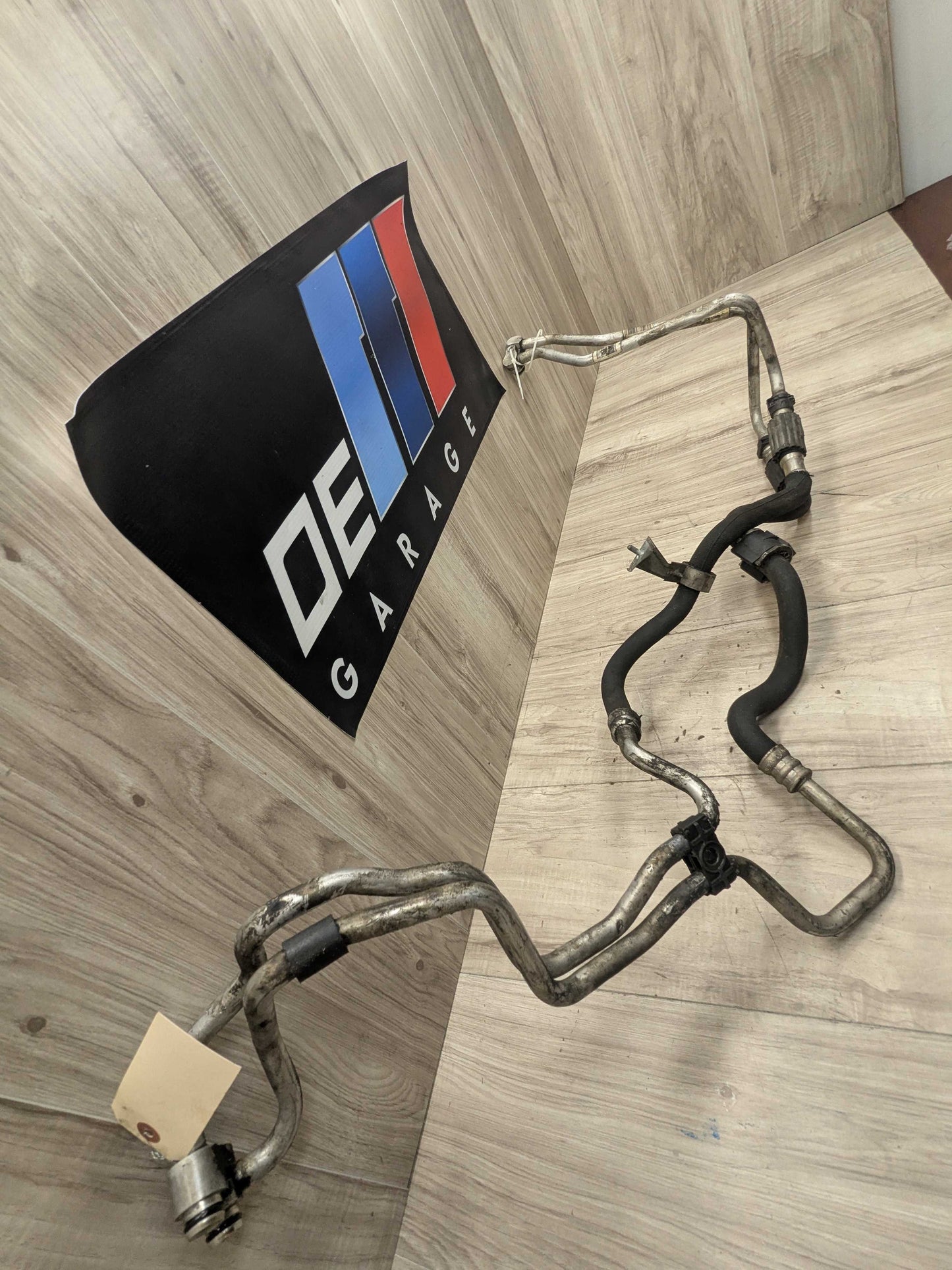 10-14 OEM BMW E70 E71 X5M X6M Engine S63 Transmission Oil Cooler Hose Pipe Lines