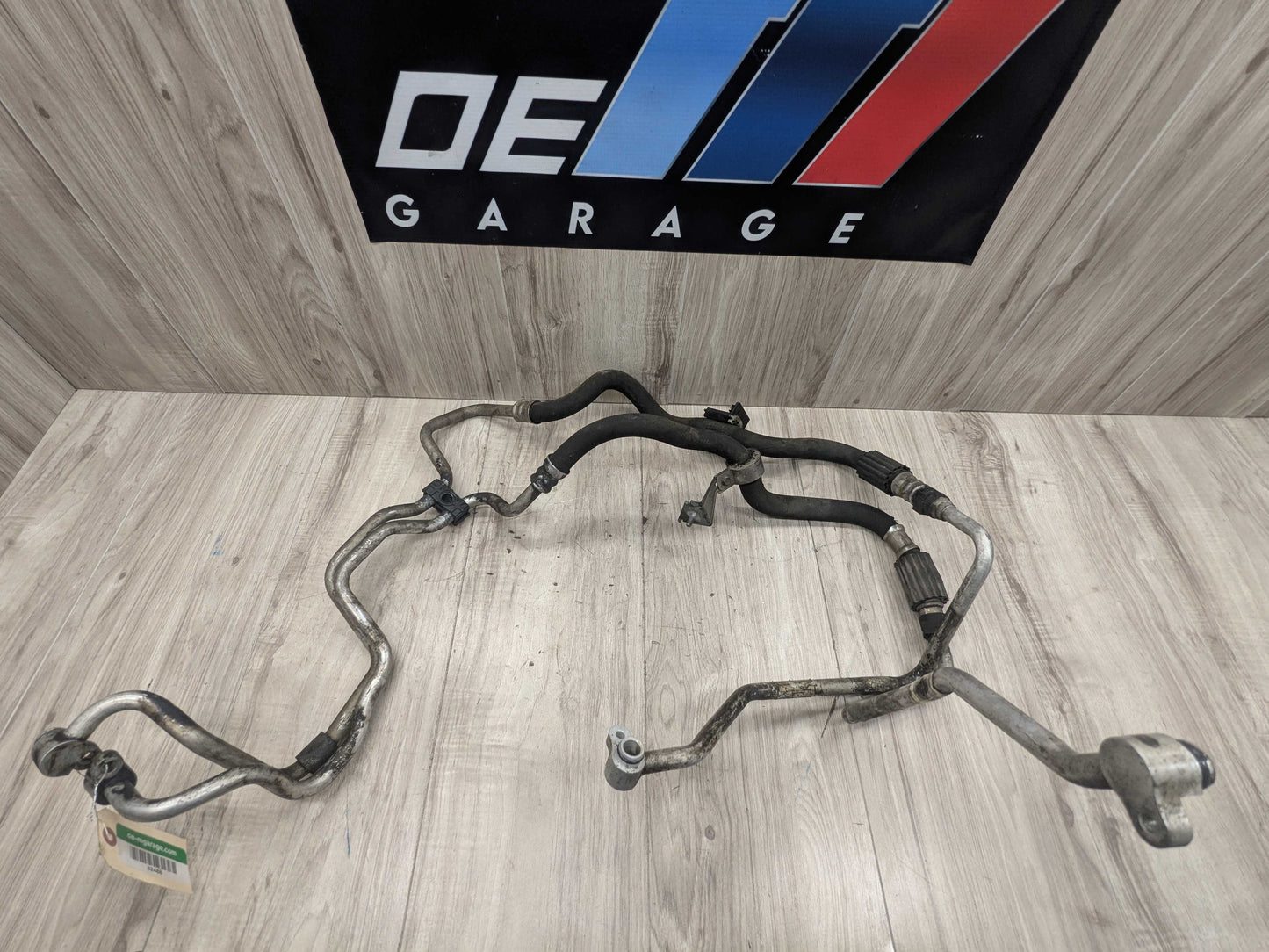 10-14 OEM BMW E70 E71 X5M X6M Engine S63 Transmission Oil Cooler Hose Pipe Lines
