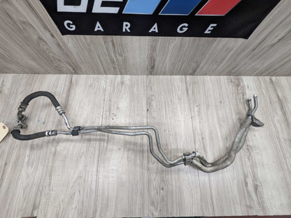 10-14 OEM BMW E70 E71 X5M X6M Engine S63 Transmission Oil Cooler Hose Pipe Lines