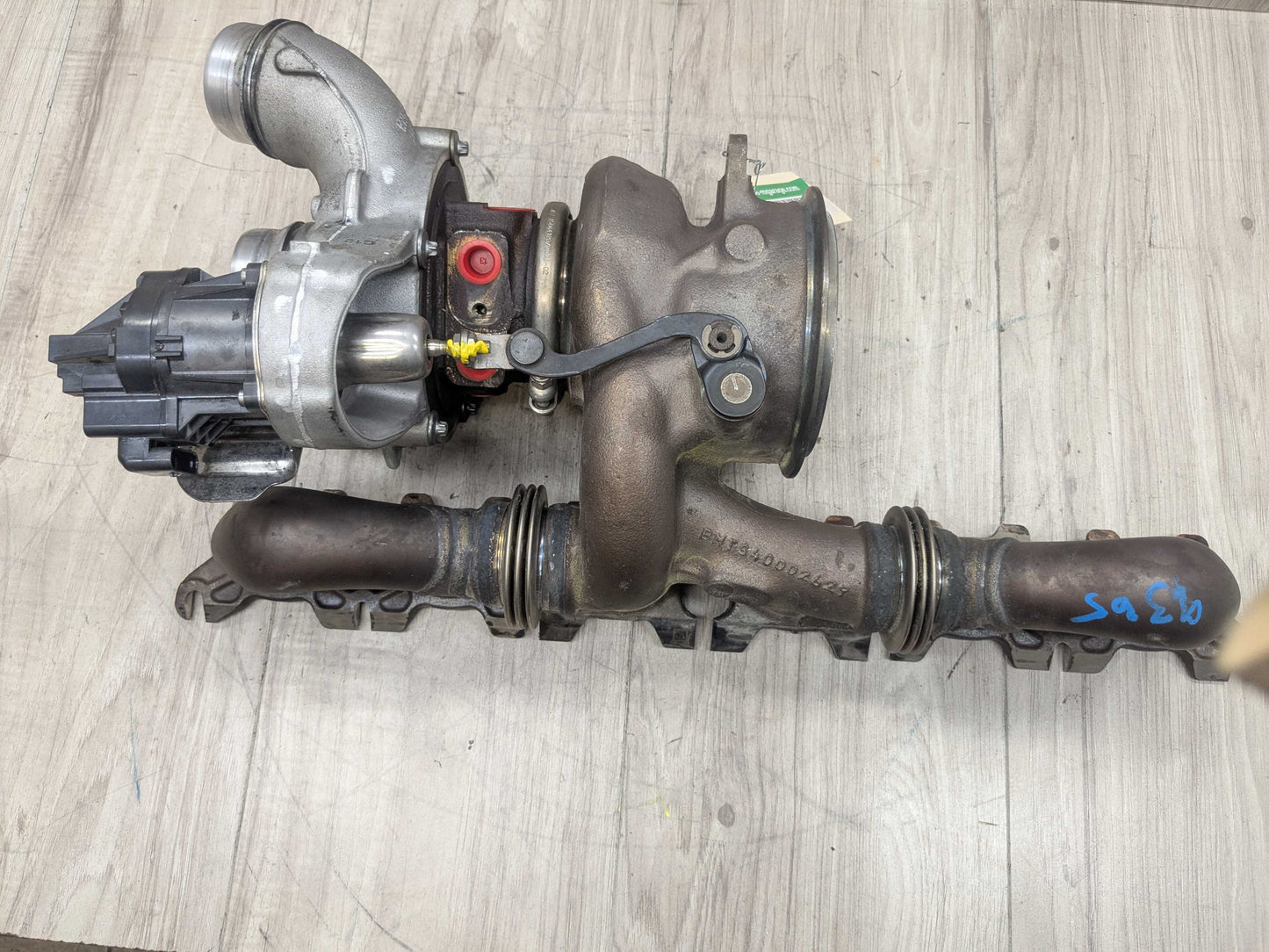 16-20 OEM BMW F30 F32 F36 G01 G12 G30 340 440 Turbo Charger w/ Manifold B58 EWG