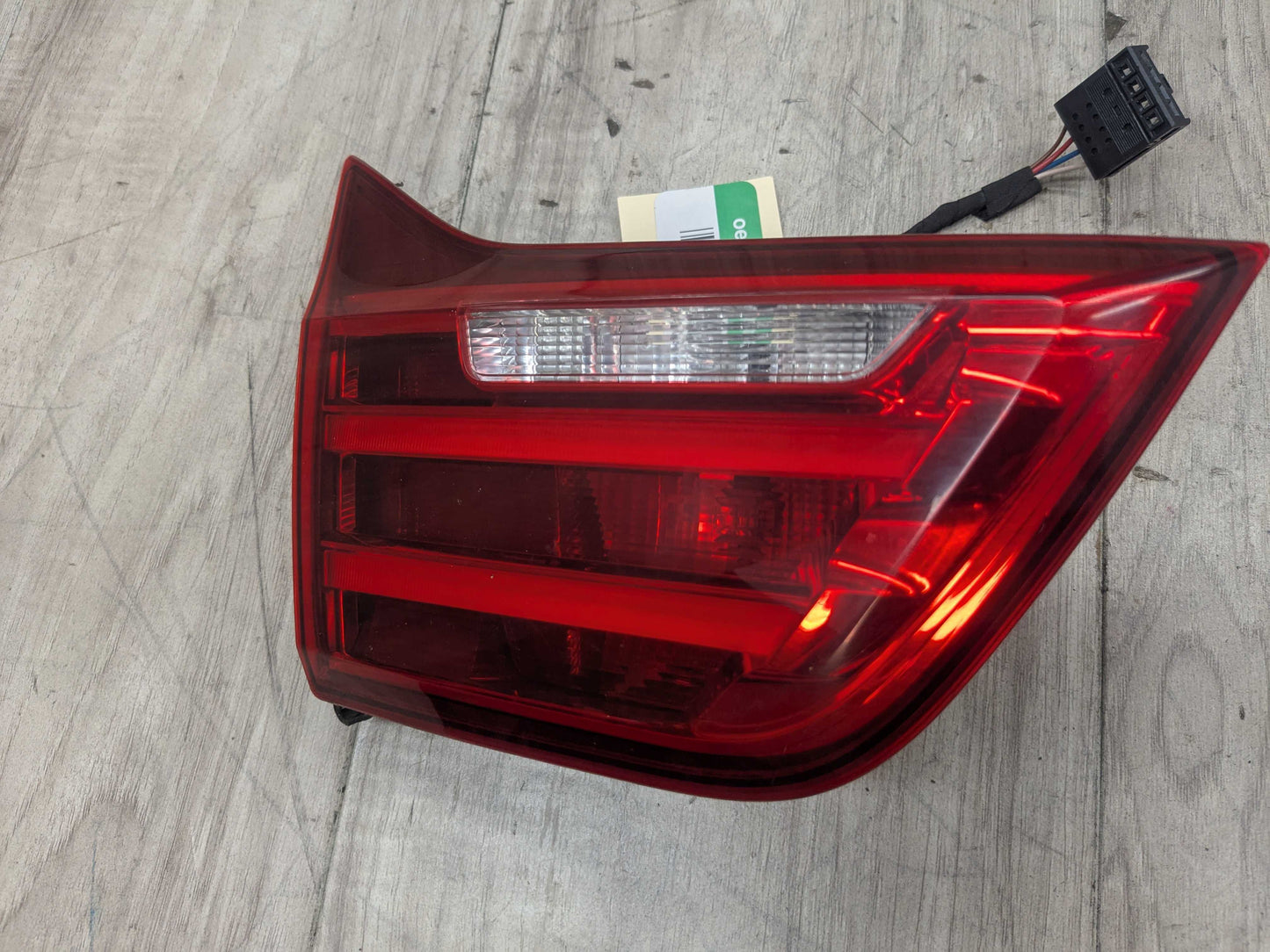 14-17 OEM BMW F32 F33 F36 F83 M4 PRE-LCI Rear Left Driver Inner Trunk Tail Light