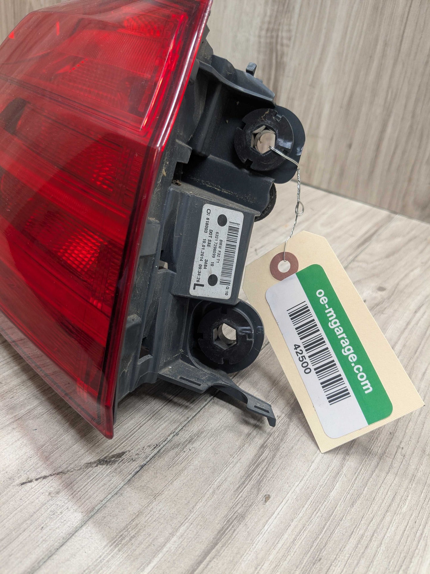 14-17 OEM BMW F32 F33 F36 F82 F83 M4 Rear Left Driver Side Outer Tail Light Lamp