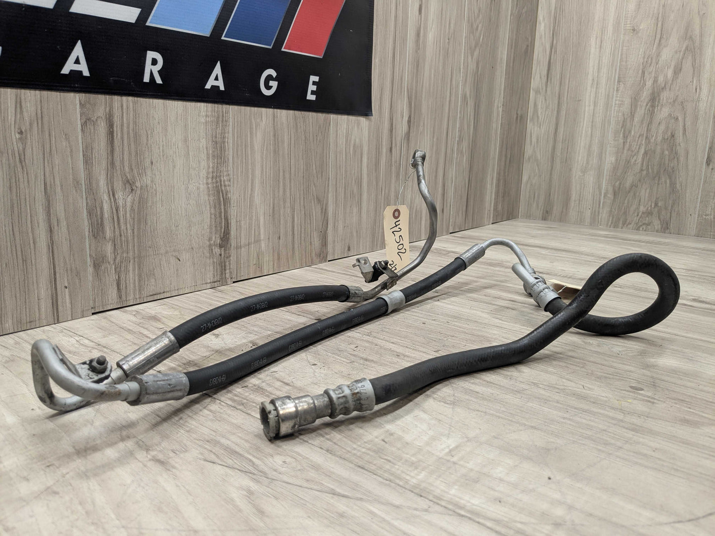 07-13 BMW E82 E90 E92 RWD N54 N55 Power Steering Rack Pressure Return Hose Pipe