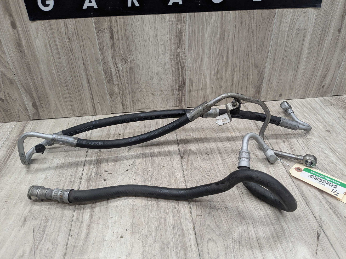 07-13 BMW E82 E90 E92 RWD N54 N55 Power Steering Rack Pressure Return Hose Pipe