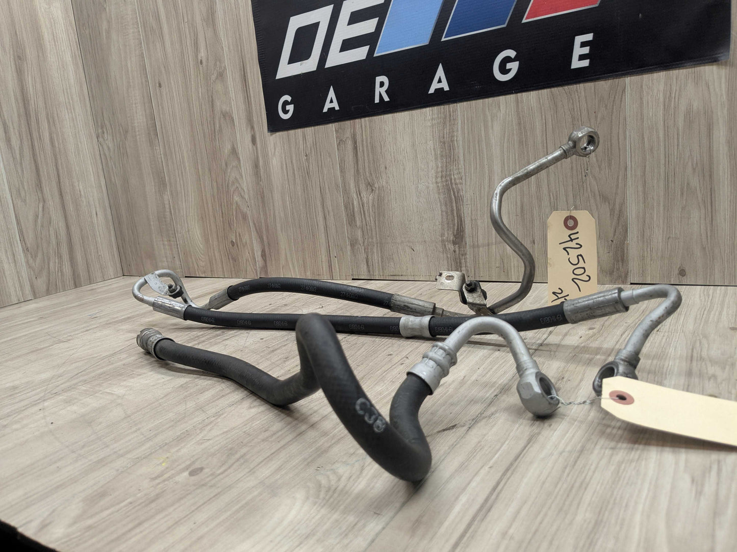 07-13 BMW E82 E90 E92 RWD N54 N55 Power Steering Rack Pressure Return Hose Pipe