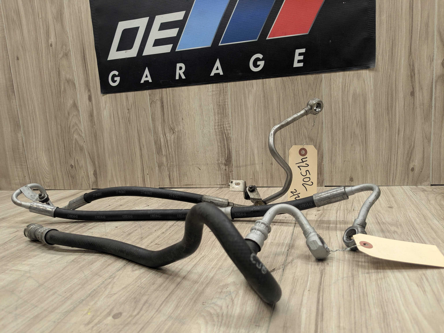 07-13 BMW E82 E90 E92 RWD N54 N55 Power Steering Rack Pressure Return Hose Pipe