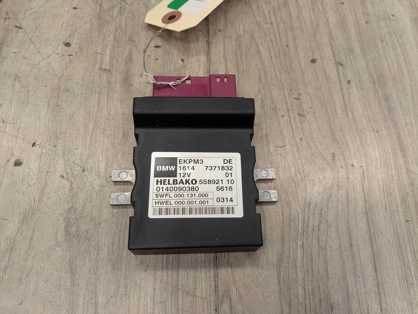 OEM BMW F02 F10 F22 F30 F36 N20 N55 Helbako Fuel Pump Relay Control Module EKPM3