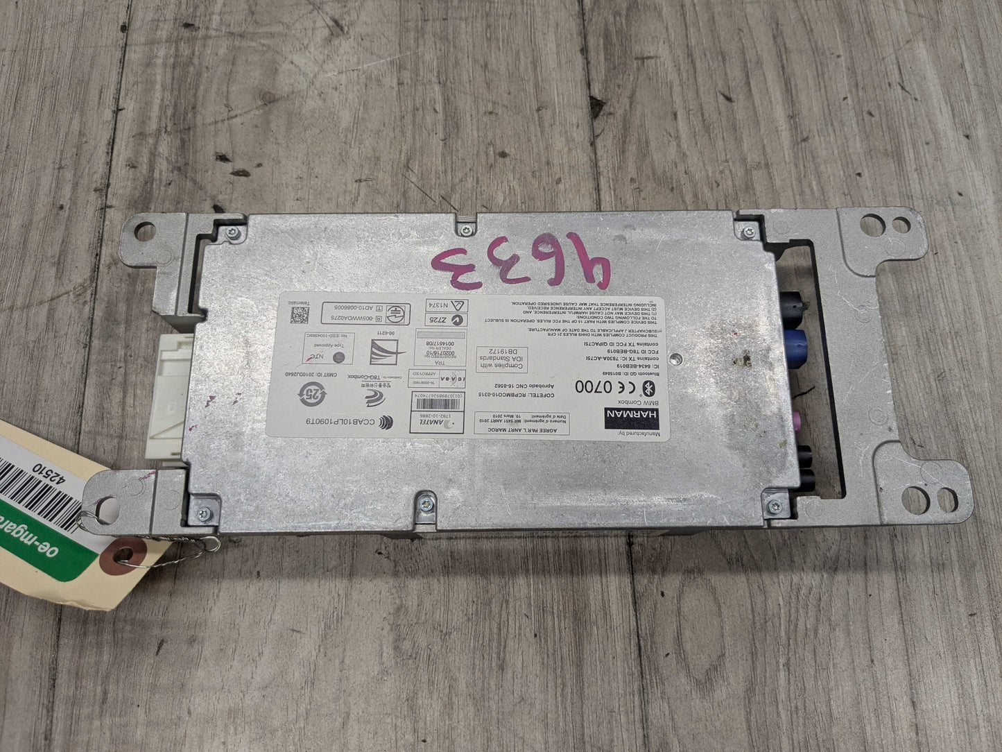 OEM BMW F30 F10 F13 F06 M6 Combox Telematics Communication Bluetooth GPS Module