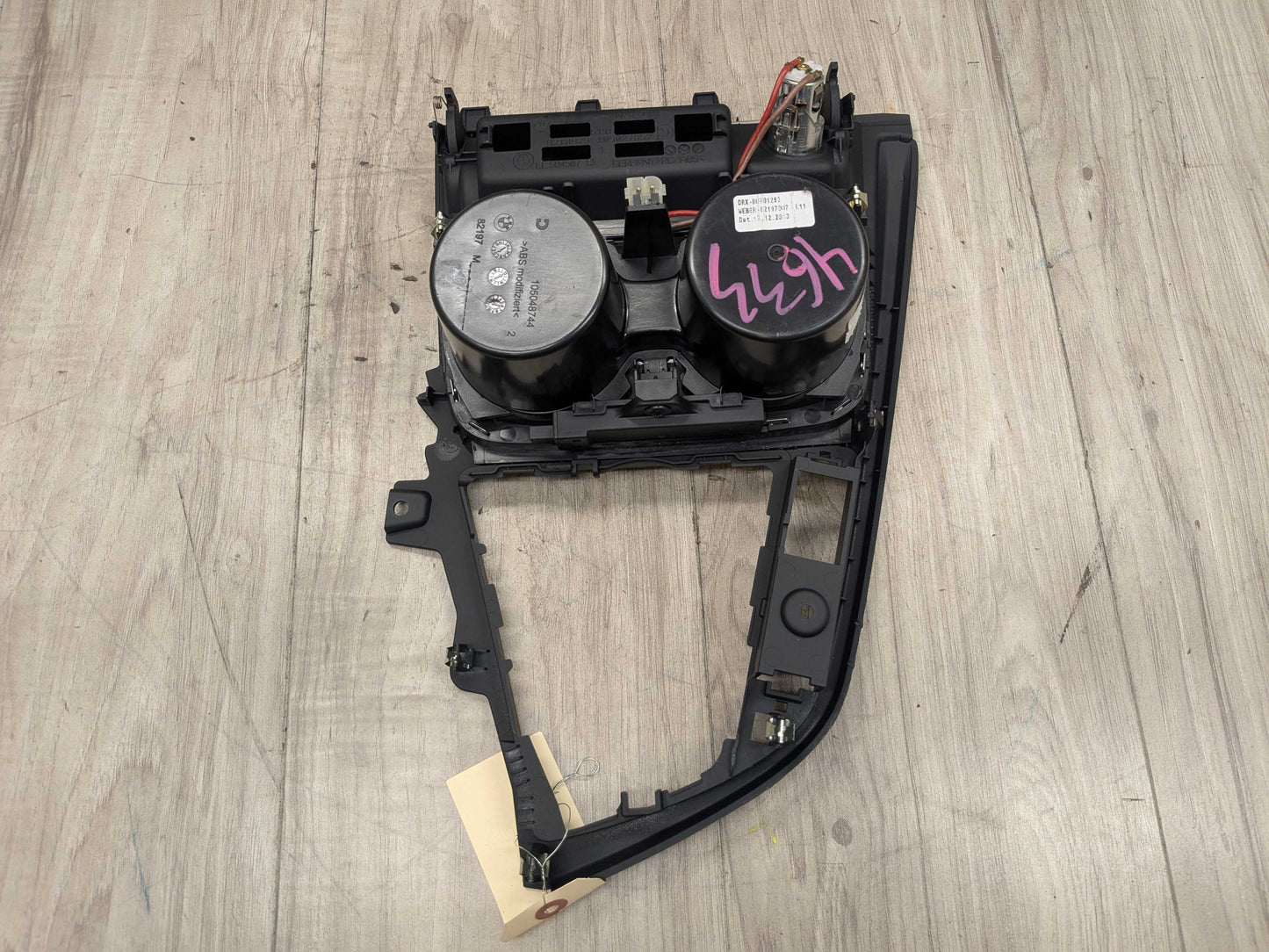 OEM BMW F30 F32 F33 F36 PRE-LCI Center Console Cup Holder Trim Cover Bezel
