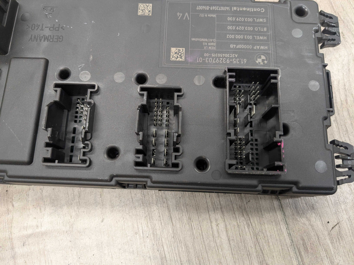 12-18 OEM BMW F82 F30 F32 REM Rear Body Control Unit Electronic Module BCM Box