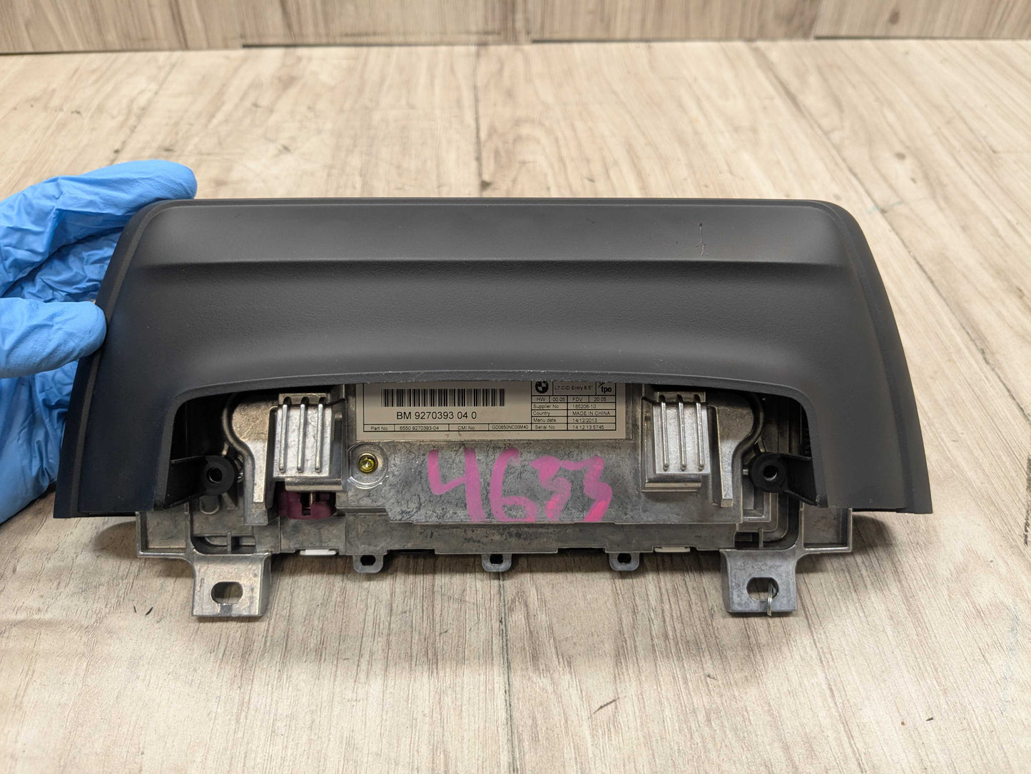 OEM BMW F32 F30 F36 Basic Dash Display Monitor Information Screen CID L7 6.5"
