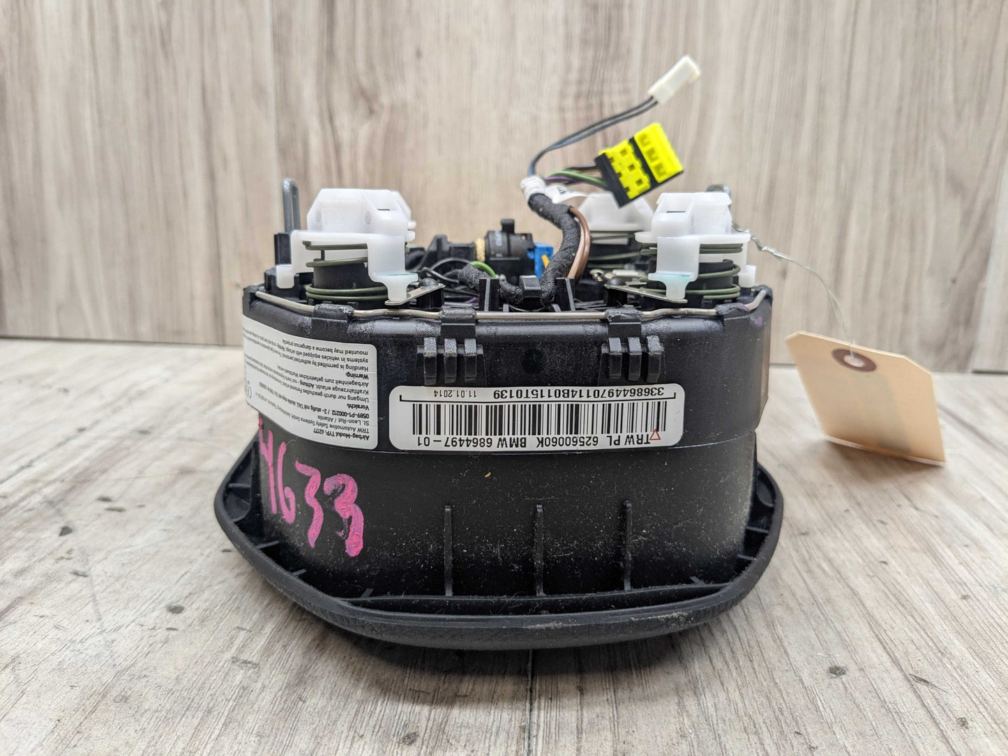 OEM BMW F22 F30 F32 F33 F36 328 335 428 435 Steering Wheel Airbag Air Bag Black