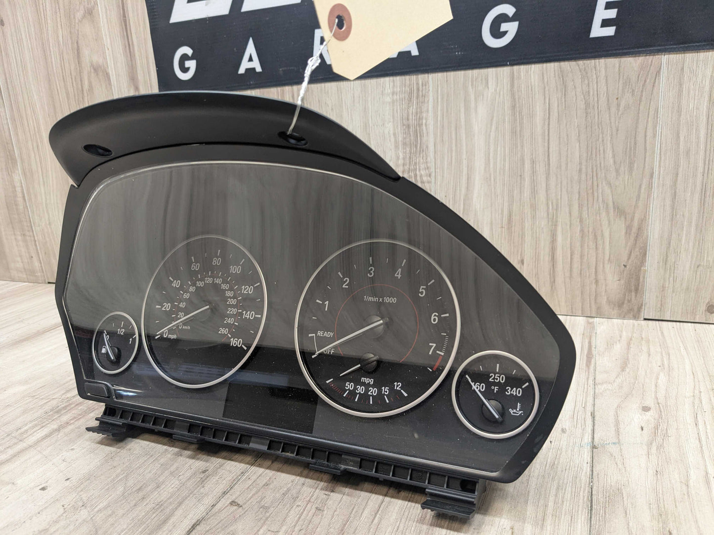 12-18 OEM BMW F30 F36 F32 F33 330 435 430 Instrument Cluster Speedometer MPH