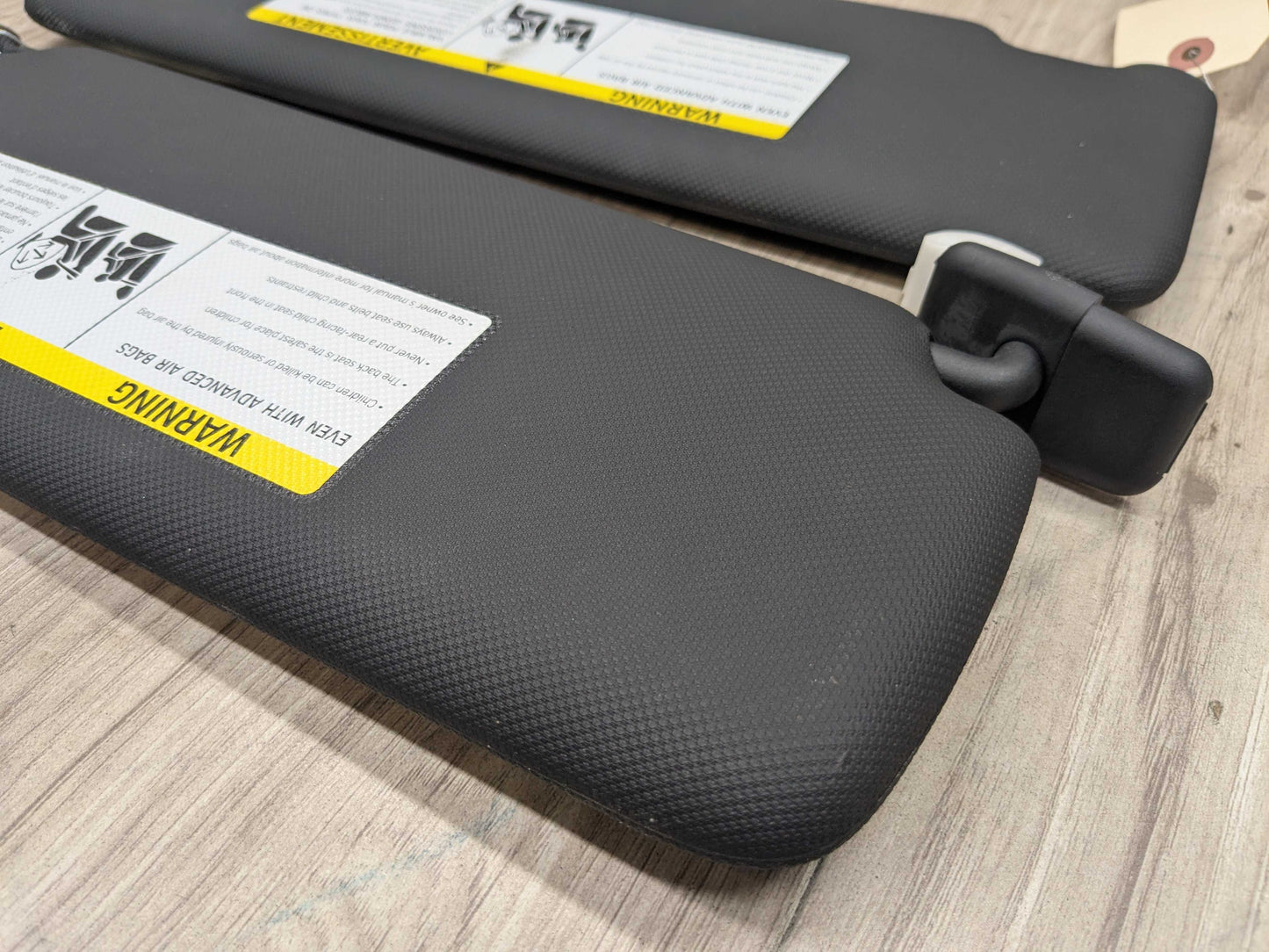 OEM BMW F30 F31 F32 F36 F80 F82 M3 M4 Left Right Interior Sun Visor PAIR Black