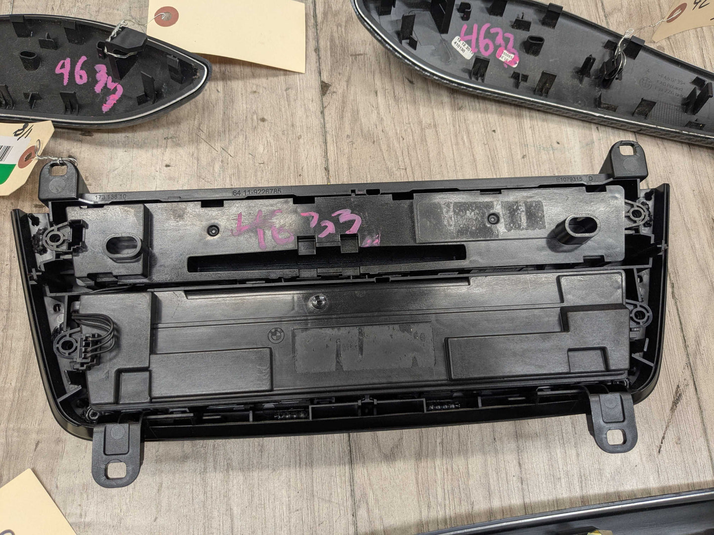 OEM BMW F30 F32 F36 F80 F82 Center Dashboard AC Climate Vent Trim SET (8)
