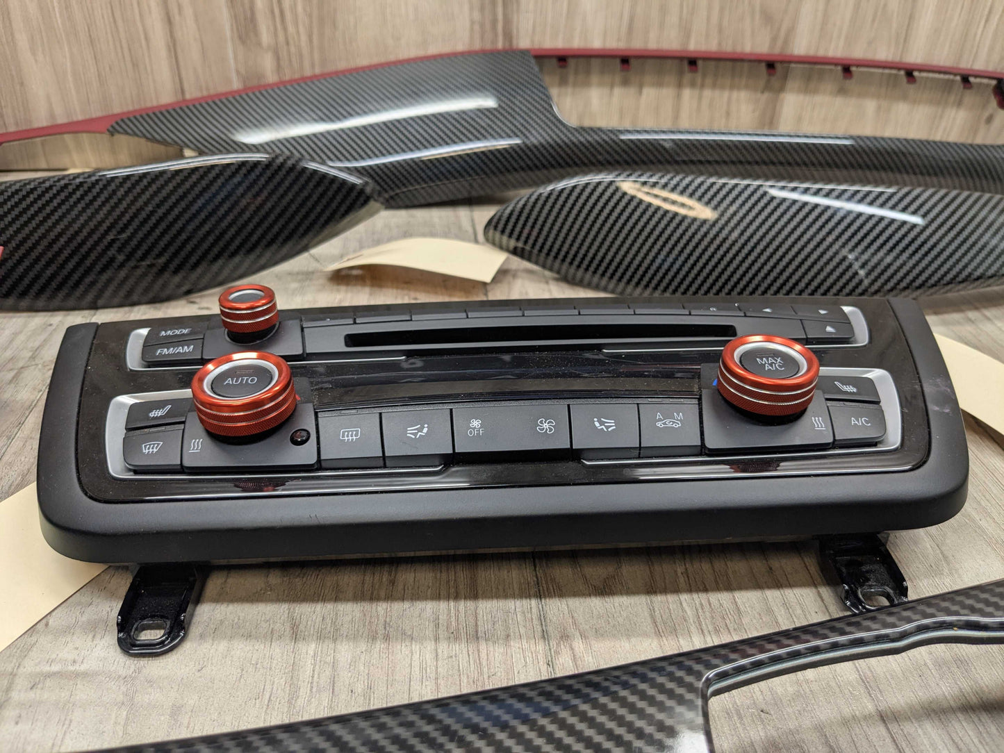 OEM BMW F30 F32 F36 F80 F82 Center Dashboard AC Climate Vent Trim SET (8)