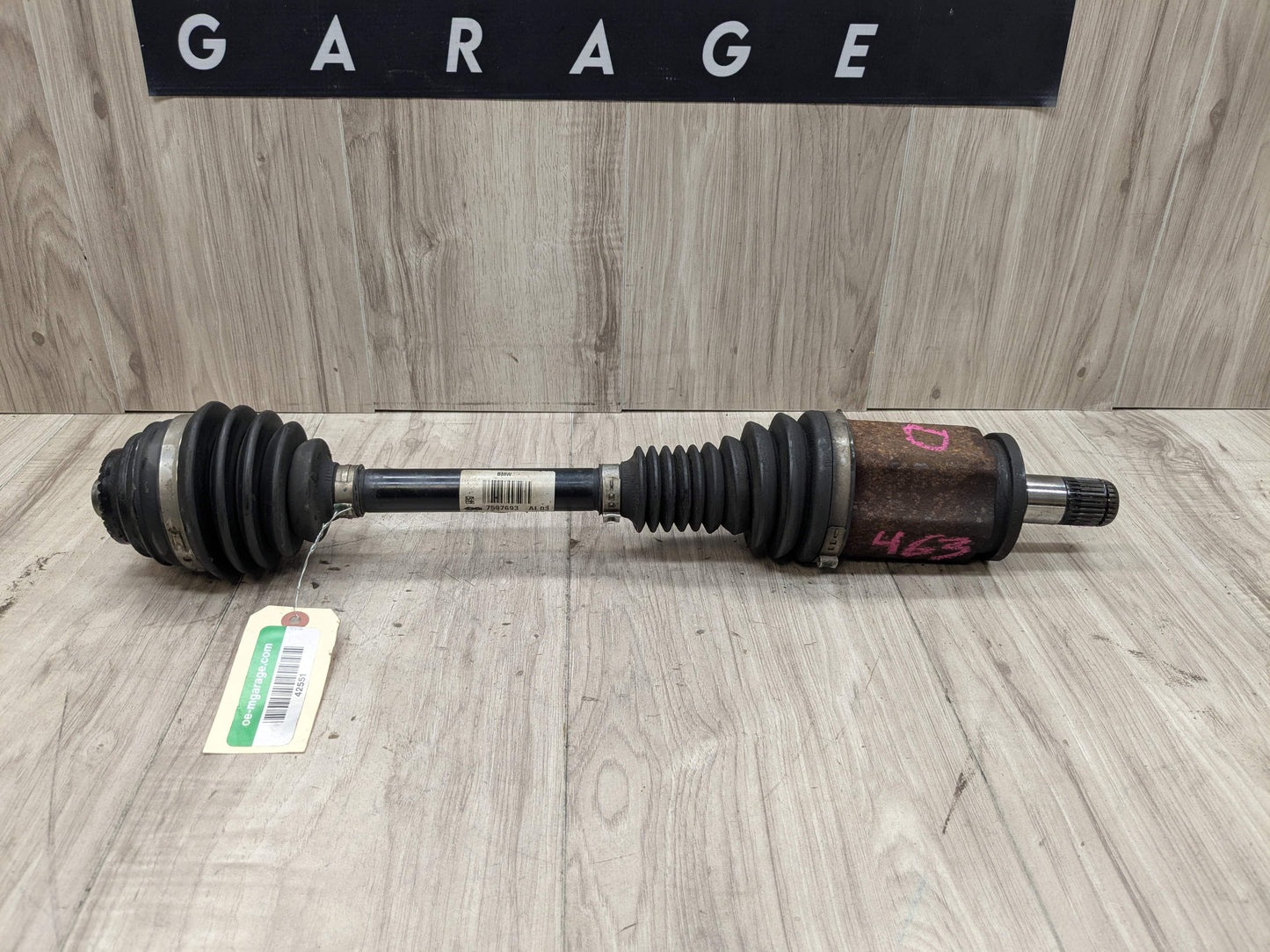 OEM BMW F22 F23 F30 F32 F33 F36 AWD Front Left Driver Output Half Shaft CV Axle