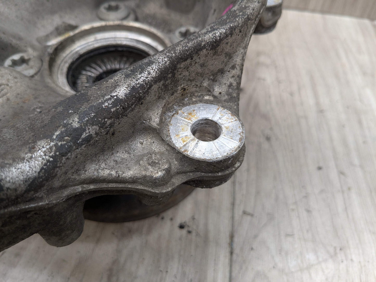 14-20 OEM BMW F32 F33 F36 AWD Front Right Passenger Hub Spindle Carrier Knuckle