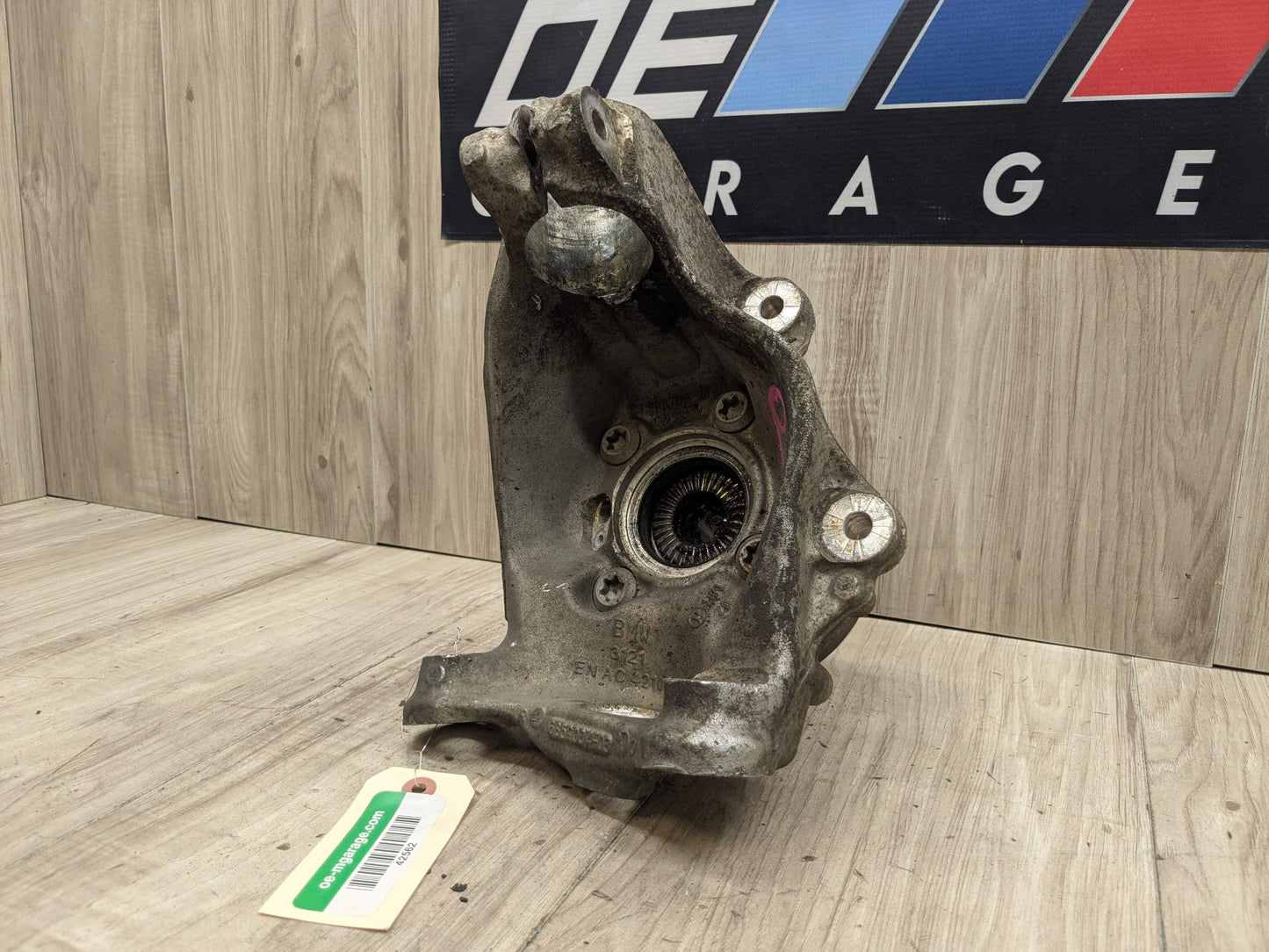14-20 OEM BMW F32 F33 F36 AWD Front Right Passenger Hub Spindle Carrier Knuckle