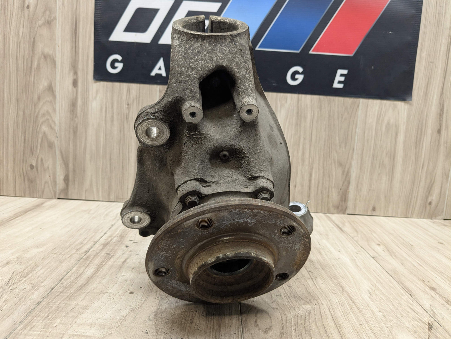 14-20 OEM BMW F32 F33 F36 AWD Front Right Passenger Hub Spindle Carrier Knuckle