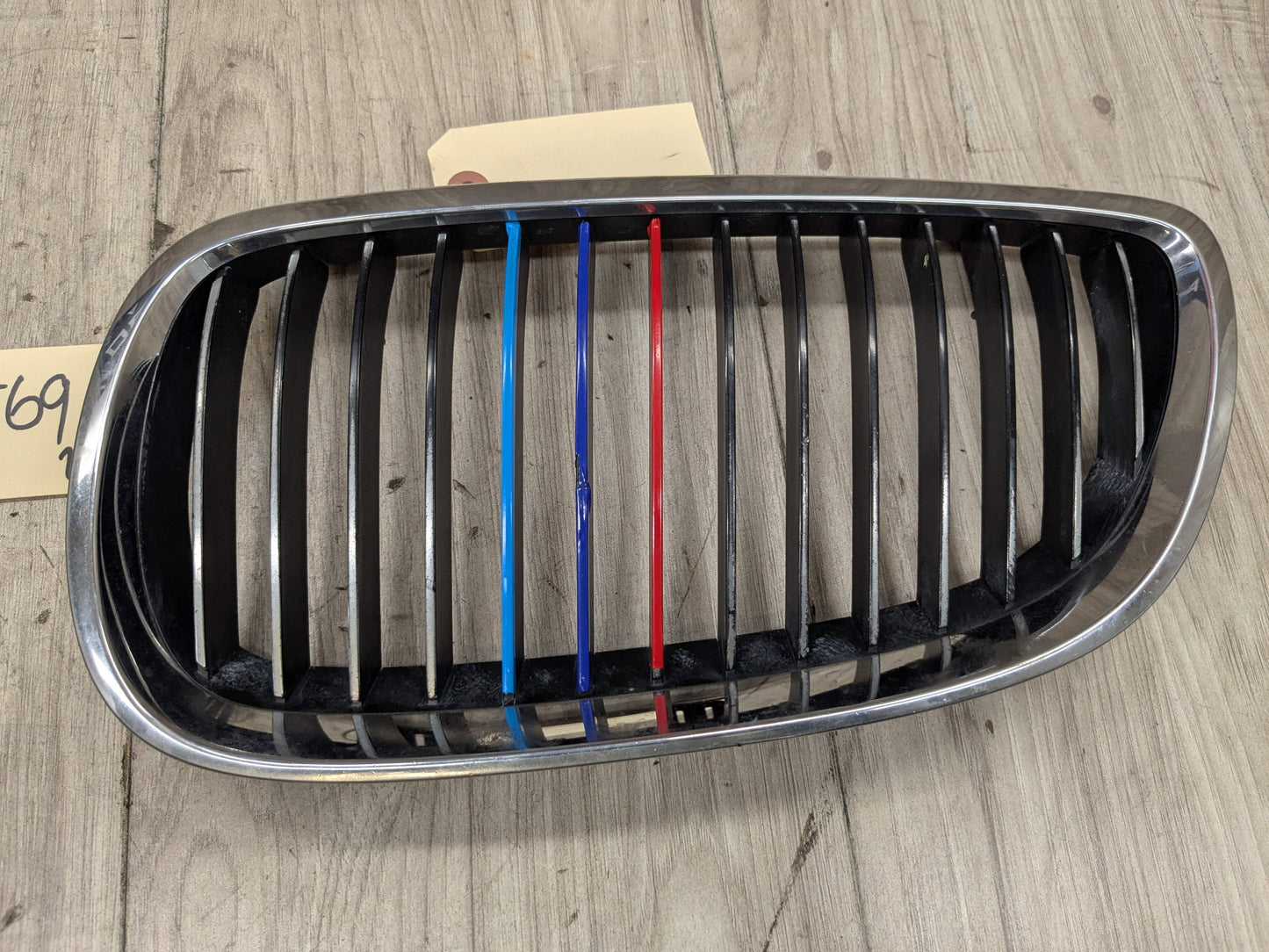 PRE-LCI OEM BMW E90 E92 E93 335 M3 Front Upper Bumper Kidney Grilles Chrome SET