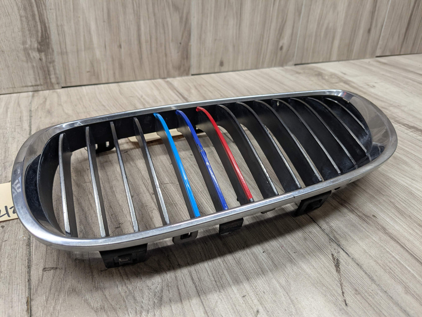 PRE-LCI OEM BMW E90 E92 E93 335 M3 Front Upper Bumper Kidney Grilles Chrome SET