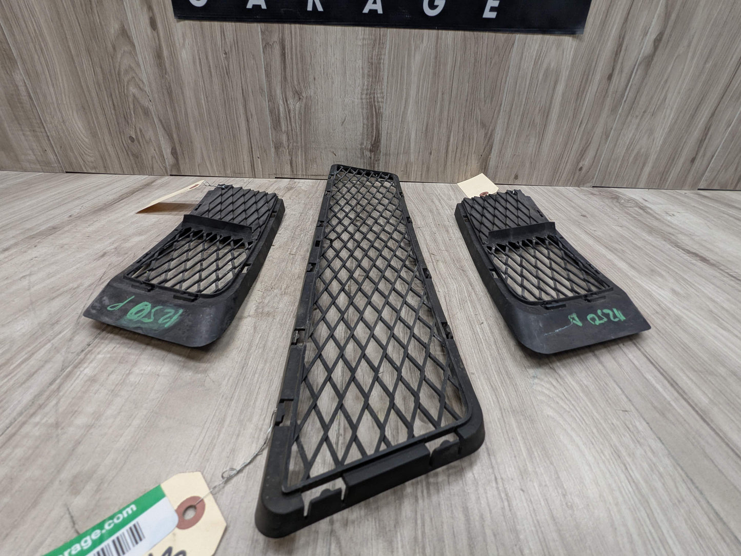 07-10 OEM BMW E92 E93 Front Bumper Cover Lower Center Left Right Grilles SET