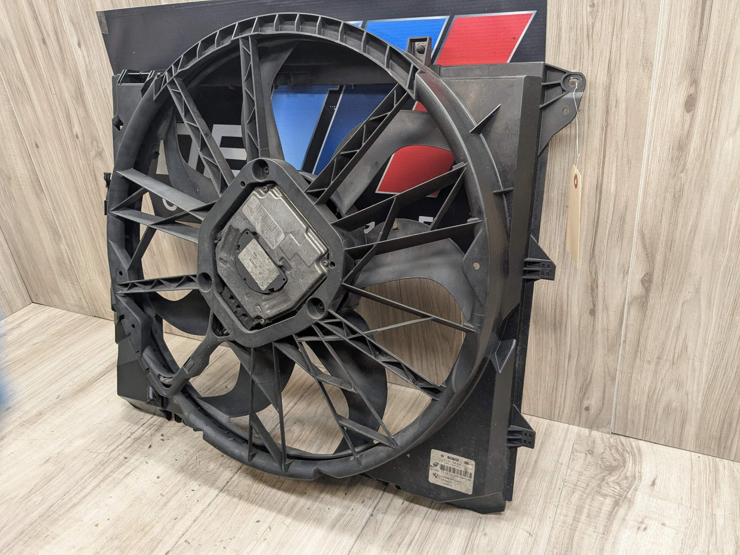 07-13 OEM BMW E82 E88 E90 E92 E93 Engine N52 Radiator Cooling Auxiliary Fan 600W