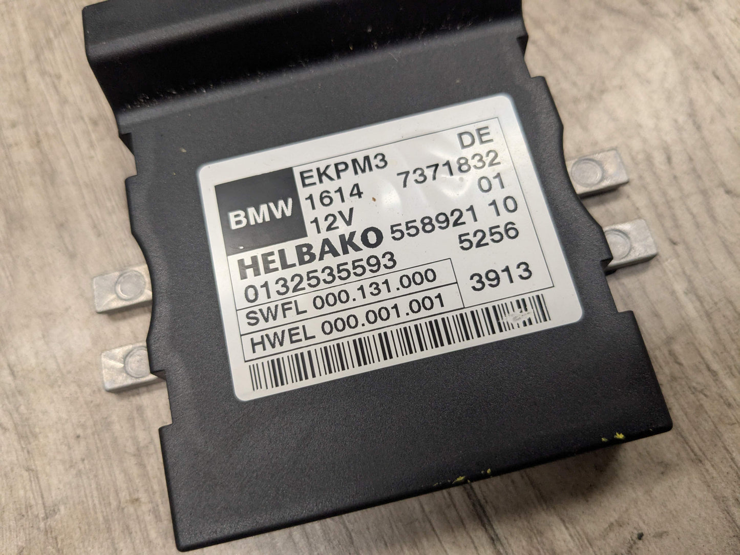 OEM BMW F02 F10 F22 F30 F36 N20 N55 Helbako Fuel Pump Relay Control Module EKPM3