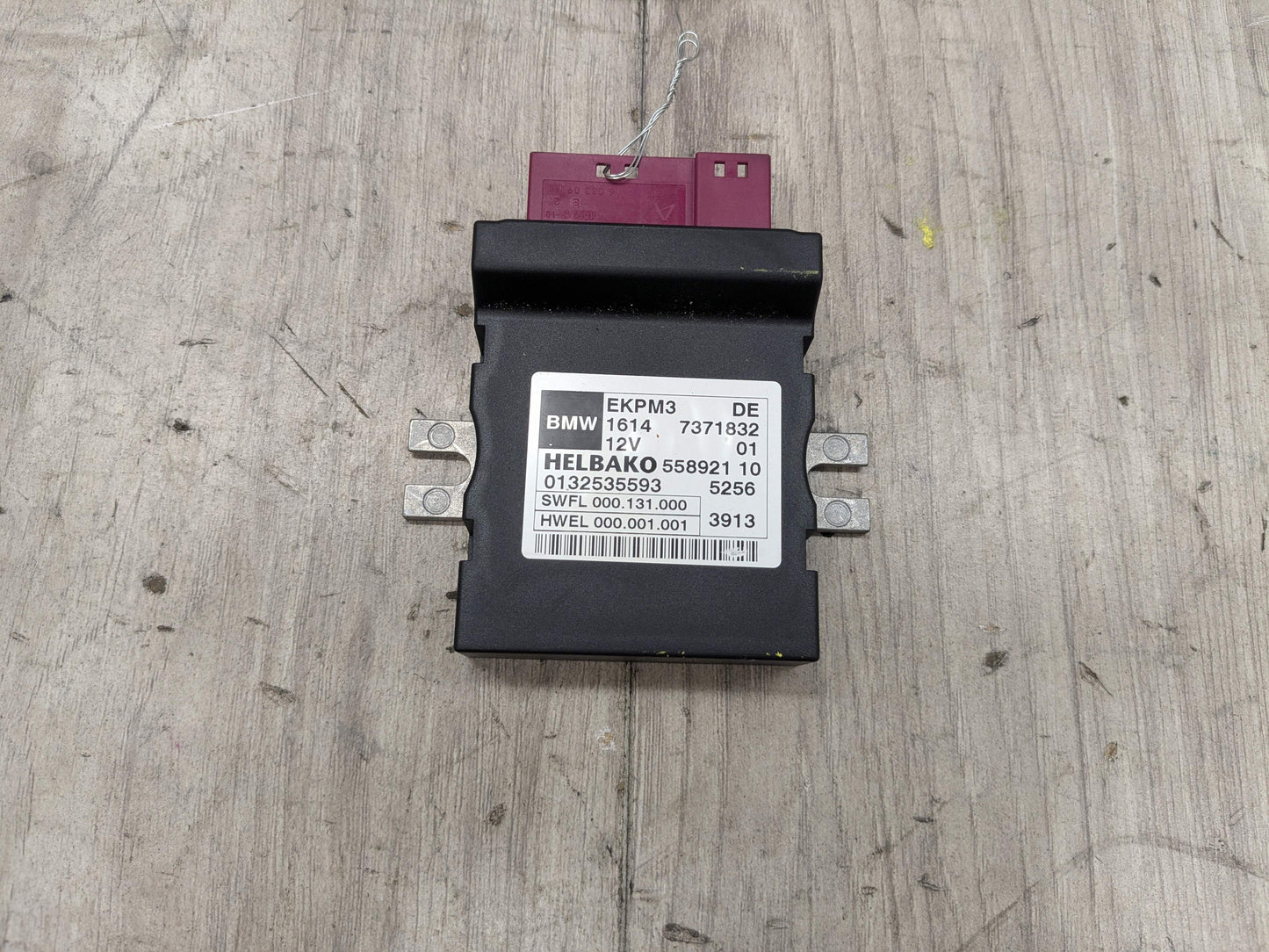 OEM BMW F02 F10 F22 F30 F36 N20 N55 Helbako Fuel Pump Relay Control Module EKPM3