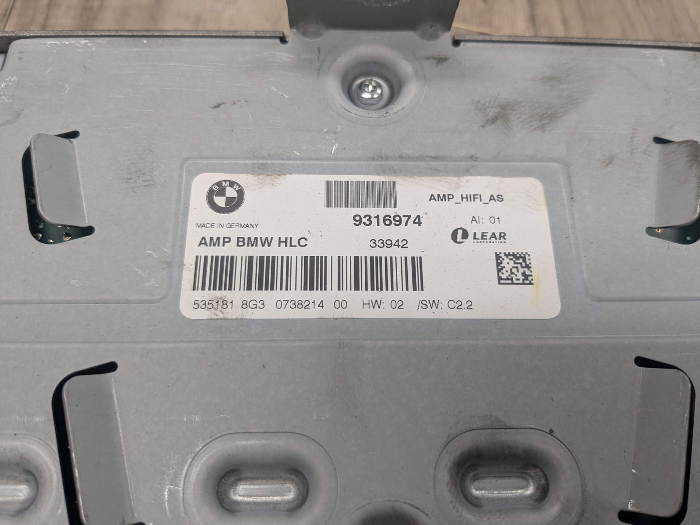 OEM BMW F32 F82 328 335 Hybrid 3 Sedan Hi-Fi HiFi Stereo Audio Amplifier Amp