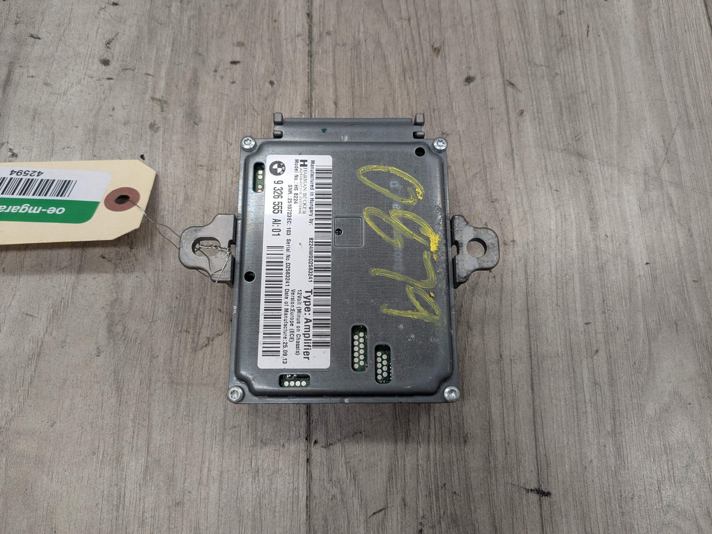 OEM BMW F30 F32 F33 F36 Stereo Audio Module Active Sound Design HARMAN KARDON