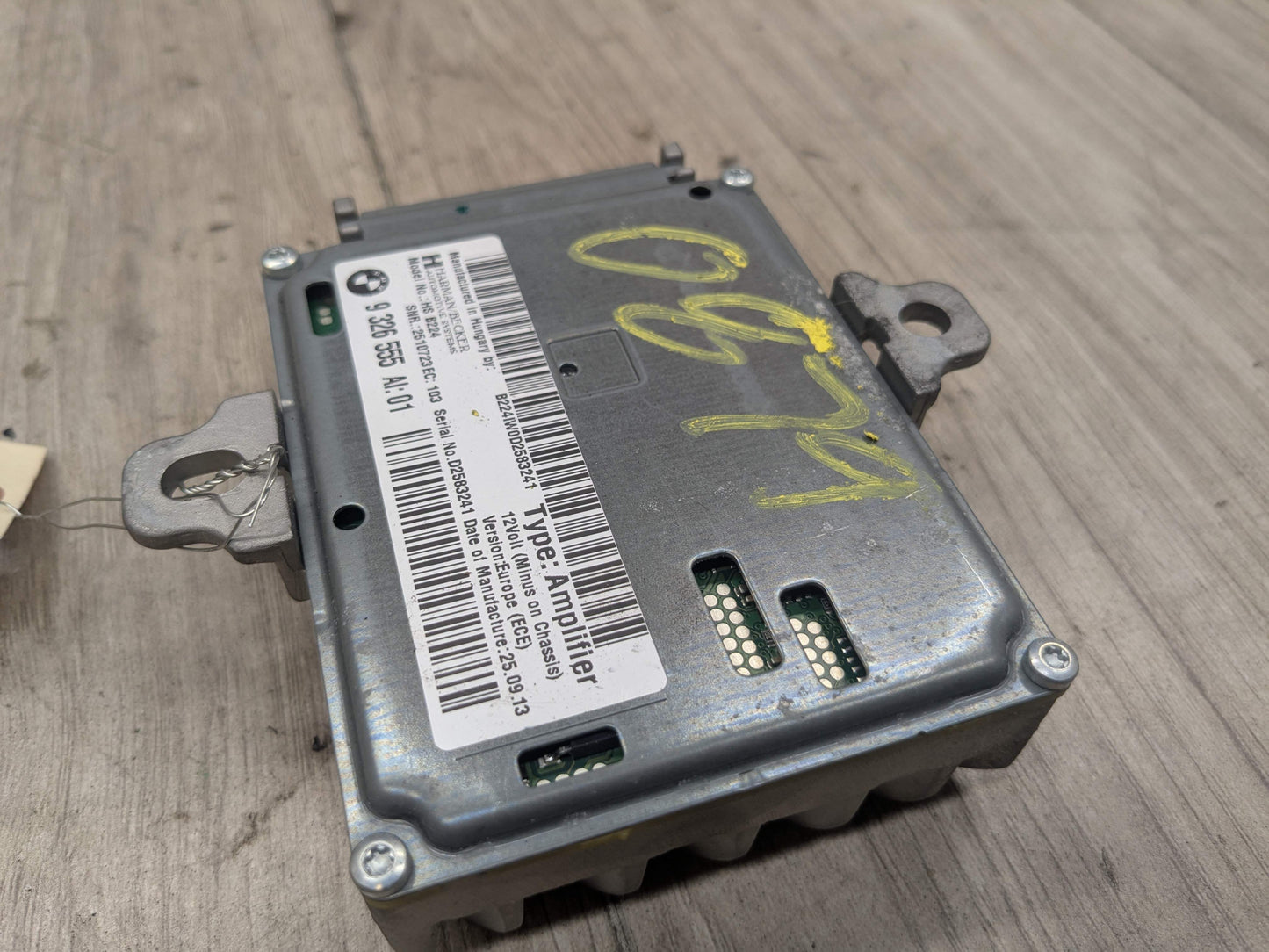 OEM BMW F30 F32 F33 F36 Stereo Audio Module Active Sound Design HARMAN KARDON