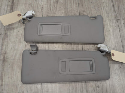 OEM BMW F30 F32 F36 F80 F82 M3 M4 Left Right Interior Sun Visor PAIR Gray