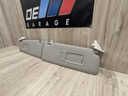 OEM BMW F30 F32 F36 F80 F82 M3 M4 Left Right Interior Sun Visor PAIR Gray