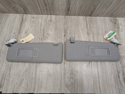 OEM BMW F30 F32 F36 F80 F82 M3 M4 Left Right Interior Sun Visor PAIR Gray