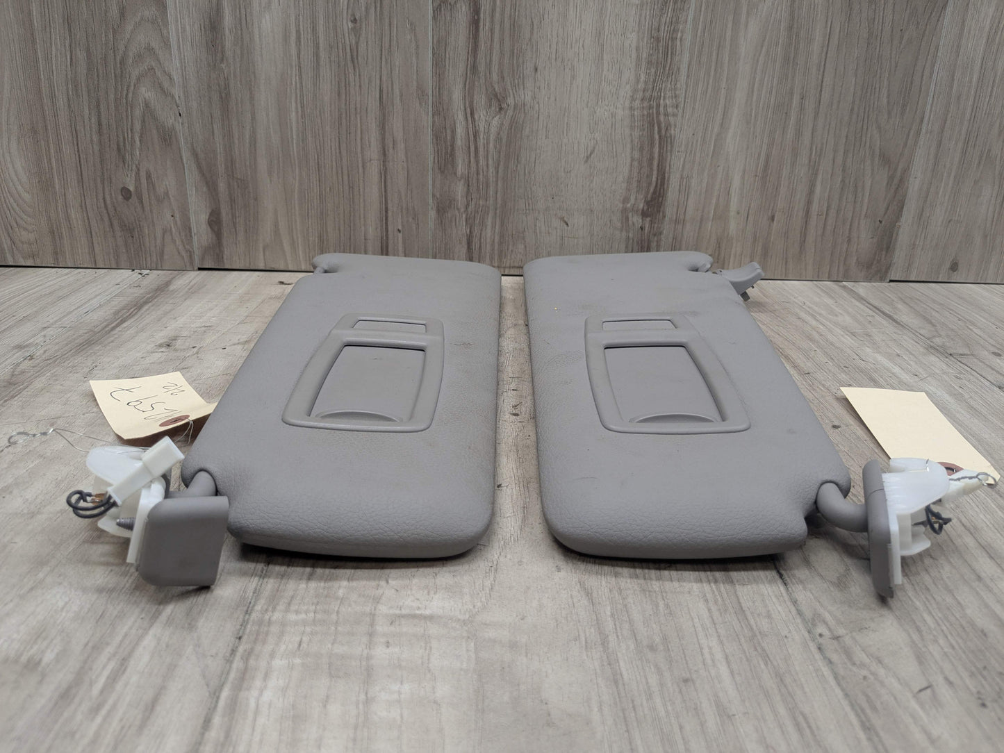 OEM BMW F30 F32 F36 F80 F82 M3 M4 Left Right Interior Sun Visor PAIR Gray