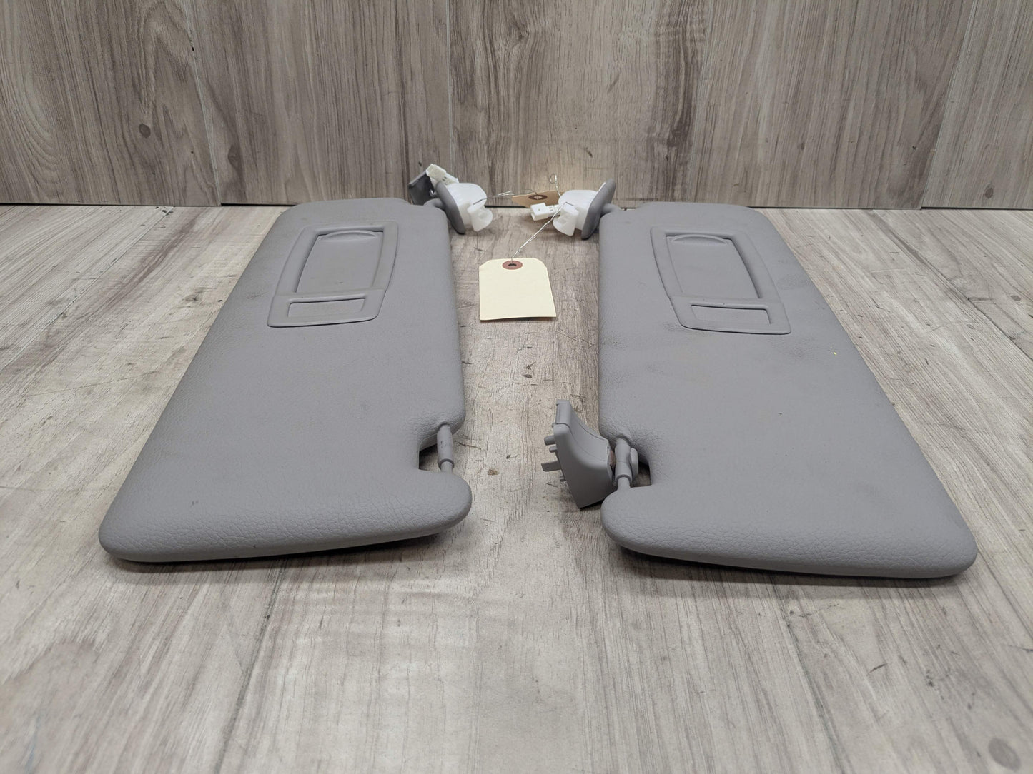 OEM BMW F30 F32 F36 F80 F82 M3 M4 Left Right Interior Sun Visor PAIR Gray